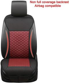 img 3 attached to Black Panther Car Seat Cover Interior Accessories for Covers