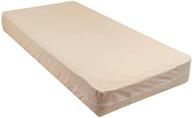 🛏️ premium gilbins 100% cotton fleetwood mattress cover with zipper enclosure – cot size logo