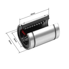 img 3 attached to 🔧 High-Performance Uxcell LM20UUOP Linear Bearings - Extended Length for Optimal Results