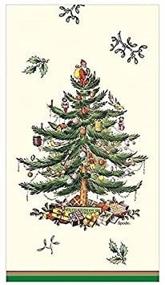 img 2 attached to Spode Christmas Tree Paper TriBorder: Праздничные салфетки и гостевые полотенца, 32 шт.