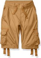 🩳 stylish southpole little jogger shorts for active medium boys - must-have clothing in shorts logo