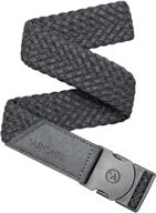 👔 stylish arcade elastic stretch woven belts: a must-have for men's accessories logo