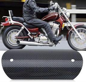 img 2 attached to 🔥 Qiilu Universal Motorcycle Exhaust Heat Shield Cover: Complete Middle Pipe Protector Kit with Stainless Steel Clamps (#4) - Premium Heat Insulation and Heel Exhaust Guard