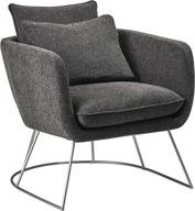 adesso stanley chair charcoal grey логотип