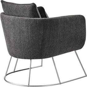 img 2 attached to Adesso Stanley Chair Charcoal Grey