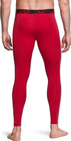 img 2 attached to 🏃 ATHLIO 1 or 3 Pack Men's Thermal Compression Pants, Athletic Running Tights & Sports Leggings, Winter Gear Base Layer Bottoms for Enhanced Performance