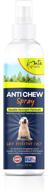 🐶 amate pets anti chew spray for dogs - double strength bitter taste deterrent, no alcohol - protect furniture, clothes, carpet, chargers, cables & more! logo