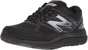 img 4 attached to Enhance Your Runs with New Balance 1340V3 Running Black Men's Shoes