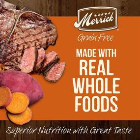 img 3 attached to 🐶 Merrick Grain Free Real Texas Beef & Sweet Potato Recipe: Premium Dry Dog Food for Optimal Health and Vitality