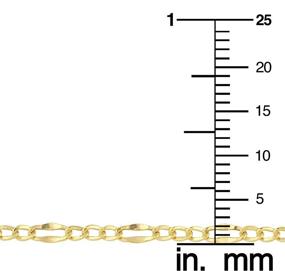 img 2 attached to Кулджюэлри Жёлтое Фигаро Браслетик на щиколотку 2 3 мм