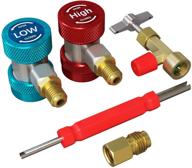 🔄 aurelio tech r134a refrigerant adapters quick couplers with can tap, valve core remover & 3-in-1 ac tool kit logo