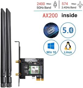 img 3 attached to TINGTING 802 11AX 2974 Мбит / с Беспроводной Bluetooth