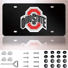 img 3 attached to Stainless License Buckeyes Personalize Included