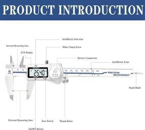 img 1 attached to ACEMETER Waterproof Protection Electronic Micrometer