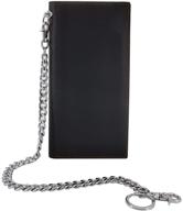 🔒 ultimate security: blocked western wallets bifold – a must-have men's accessory logo