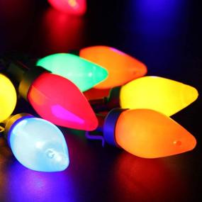 img 3 attached to RECESKY Bulbs Christmas String Lights Seasonal Decor
