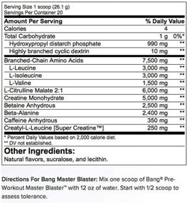 img 1 attached to 💥 Vpx Bang Power Punch Pre-Workout Master Blaster