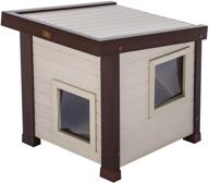 🐾 ecoflex albany outdoor feral cat house: a sustainable shelter for stray cats logo