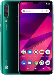 img 4 attached to BLU G80 (2021) Unlocked 6.5” HD+ Infinity Display, 📱 64GB, All Day Battery, Triple Camera 13MP, US Warranty – Green
