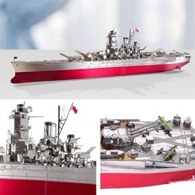 img 3 attached to Piececool Kits Yamato Battleship Puzzle Adults