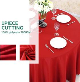 img 3 attached to 🍽️ Polyester Surmente Tablecloth for Weddings, Restaurants, Food Service Equipment & Supplies