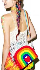 img 3 attached to Buddy Rainbow Shoulder Fashion Satchel