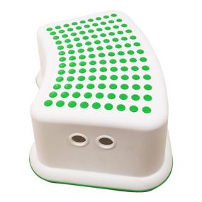 img 2 attached to Children's Green Step Stool - Ideal for Potty Training, Bathroom, Bedroom, Toy Room, Kitchen, and Living Room. A Perfect Addition to Your Home