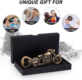 img 2 attached to 🏍️ Cacukap Vintage Motorcycle Bottle Opener: The Perfect Gift for Motorcycle Enthusiasts!