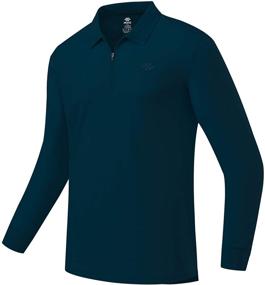 img 3 attached to MoFiz Polo Sleeve Performance Shirts: Elevate Your Style and Performance