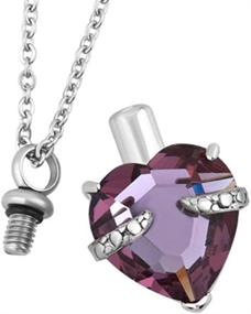 img 3 attached to Jesse Ortega Birthstone Cremation Stainless Boys' Jewelry for Necklaces