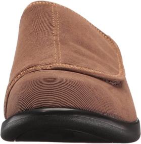 img 3 attached to Тапочки Propet из штанной ткани 'Corduroy' в цвете сланцевого серого для мужской обуви