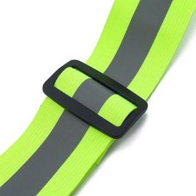 img 1 attached to K-Brands Reflective Vest: Ultimate High Visibility for Running, Biking & More