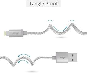 img 2 attached to Lightning Connector Certified Double Braided LightGray