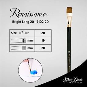 img 2 attached to Silver Brush 7102 20 Renaissance Premium