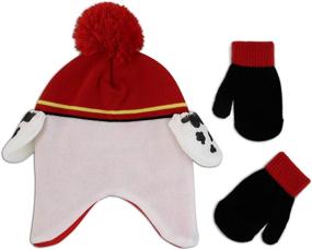 img 3 attached to Keep Little Ones Warm with Nickelodeon Winter Hat, Kids Gloves, and 🧤 Paw Patrol Chase Baby Beanie – Perfect for Boys and Girls Ages 2-4!