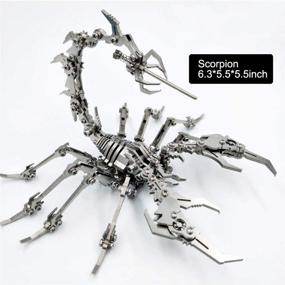 img 2 attached to Challenging Metal Scorpion Puzzle for Adult Brain Teasers