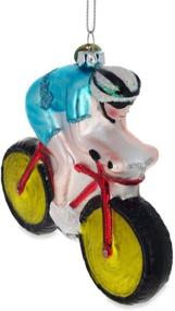 img 3 attached to BestPysanky Cycling Sportsman Christmas Ornament