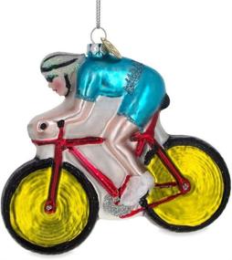 img 2 attached to BestPysanky Cycling Sportsman Christmas Ornament