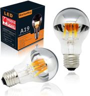 💡 dazzling chrome dimmable decorative reflected light bulb: the perfect equivalent for ambiance enhancement logo