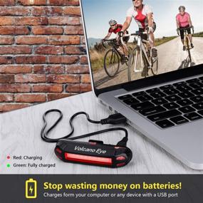 img 3 attached to 🚲 Ultimate Bike Tail Lights: USB Rechargeable, Waterproof LED Safety Rear Light - 2 Packs - 7 Light Modes - Fits Any Road or Mountain Bike