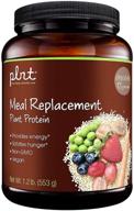 plnt chocolate replacement provides satisfies sports nutrition logo