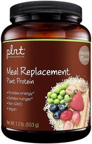 img 4 attached to Plnt Chocolate Replacement Provides Satisfies Sports Nutrition