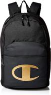 champion mens supercize backpack black logo