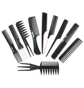 img 4 attached to 💇 Ultimate Hair Styling with the Magic 10 Piece Professional Comb Set