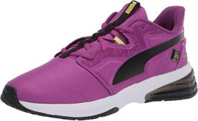 img 4 attached to PUMA Womens LVL UP Trainer Black Soft Women's Shoes