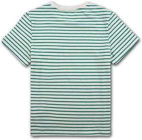 img 3 attached to DEESPACE Unisex Kids Short Sleeve T-Shirts: Comfy Cotton Tees for Boys and Girls (3-12 Years)