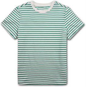 img 4 attached to DEESPACE Unisex Kids Short Sleeve T-Shirts: Comfy Cotton Tees for Boys and Girls (3-12 Years)