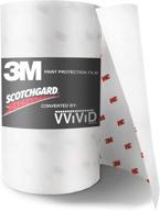 🛡️ ultimate protection: 3m scotchgard clear paint protection bulk film roll - 6-by-84-inches! logo