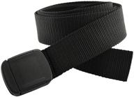 tall hiker thomas bates black men's accessories and belts logo