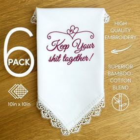 img 3 attached to 💕 Optimized Search: Pink Wedding Handkerchiefs for Emotional Tears